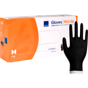 abena-nitriilikäsine-musta